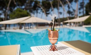 Cocktail by the pool