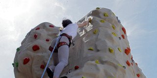 Vitality Hotel Punta climbing rock